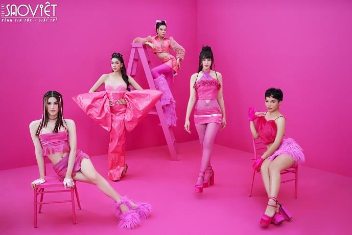 Á hậu Thủy Tiên tung bộ ảnh cùng các thí sinh Miss International Queen Vietnam 2023