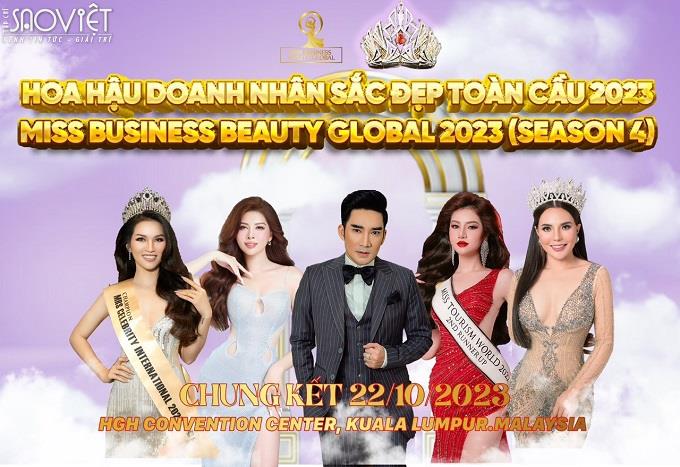 Chung kết cuộc thi “Hoa hậu Doanh nhân Sắc đẹp Toàn cầu 2023” quy tụ dàn giám khảo khảo “khủng”