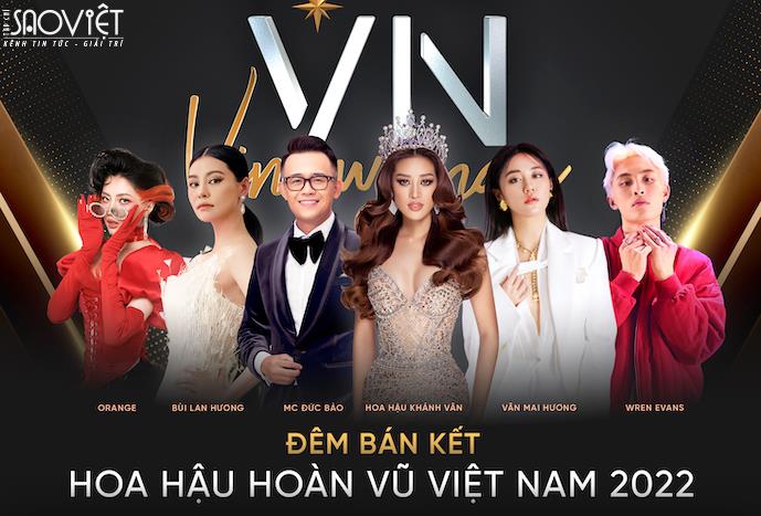 Công bố MC, nghệ sỹ tham gia biểu diễn đêm Bán kết Hoa hậu Hoàn vũ Việt Nam