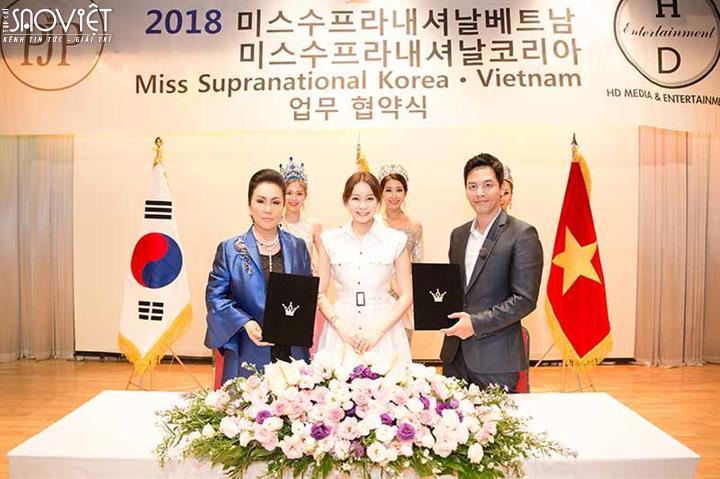 Doanh nhân Hải Dương bất ngờ ký kết tổ chức 3 cuộc thi hoa hậu lớn nhất  Hàn Quốc