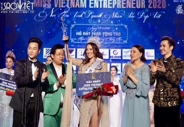 Hoa hậu Doanh nhân Sắc đẹp Việt 2020 Quách Hiền Lương lộng lẫy như bà hoàng