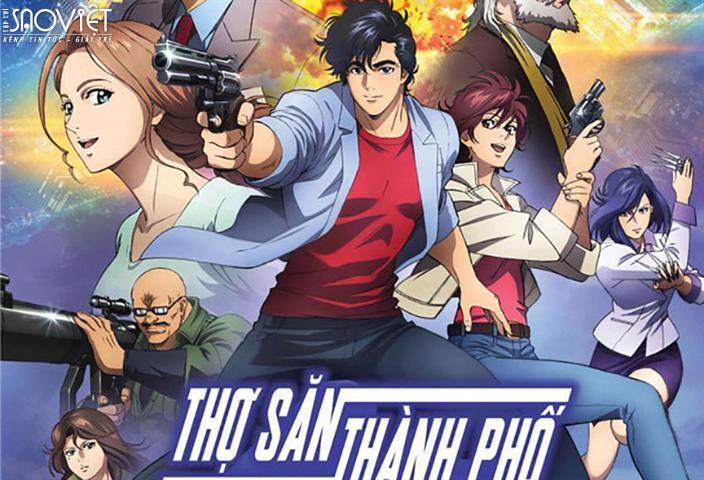 Hoạt hình anime ‘Thợ săn thành phố’ trở lại với khán giả Việt