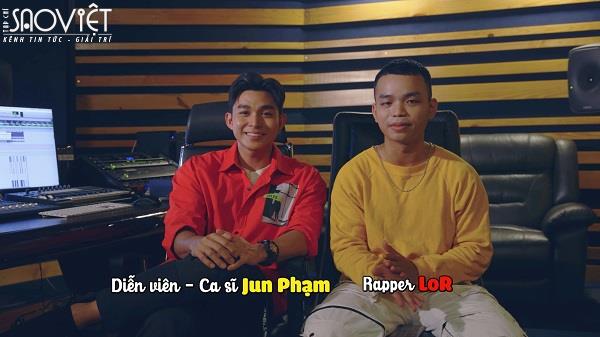 Jun Phạm lần đầu hợp tác cùng rapper LoR của Rap Việt hát nhạc phim Số Độc Đắc