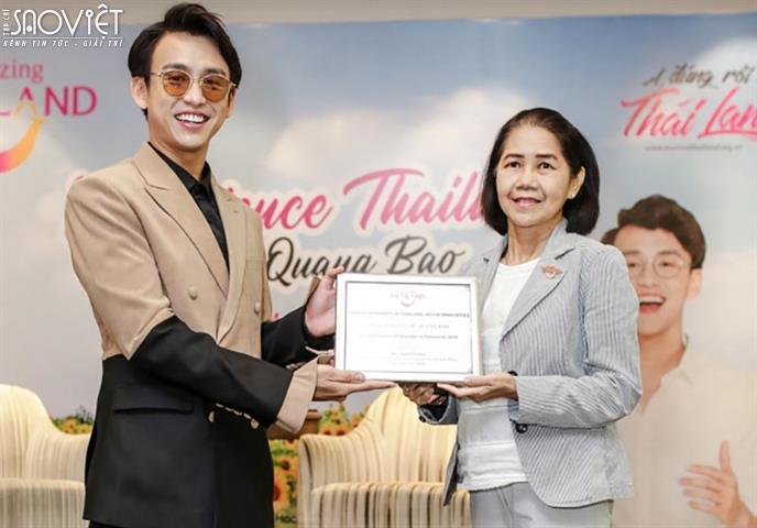 MC Quang Bảo làm Đại sứ du lịch Thái Lan 2019
