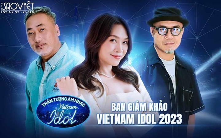 Mỹ Tâm, Nguyễn Quang Dũng, Huy Tuấn là giám khảo Vietnam Idol 2023