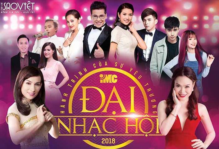 Mỹ Tâm, Phi Nhung, Bảo Anh khởi động đại nhạc hội IMC 2018
