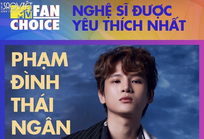 Phạm Đình Thái Ngân và MV Gặp may của Wren Evans chiến thắng MTV Fan Choice 2022