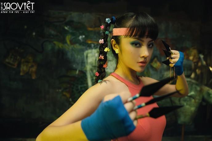 Rima Thanh Vy và vai diễn Hồng trong Thanh Sói: Nàng Harley Quinn của Ngô Thanh Vân