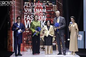 Bà Trang Lê chính thức công bố khai mạc Aquafina Việt Nam International Fashion Week