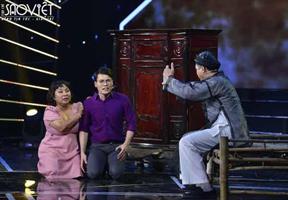 Bảo Bảo, Ngọc Phước và Kim Đào tranh tài trong đêm chung kết xếp hạng Cười Xuyên Việt 2020