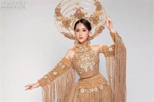 Bella Vũ Huyền Diệu mang trang phục về Môi trường của NTK Việt Hùng đến Ai Cập