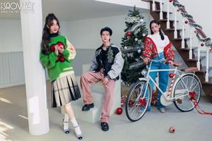 CARA, JSOL và Hoàng Duyên rạng rỡ trong bộ hình đón Giáng sinh cùng DreamS Entertainment