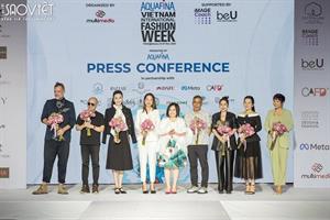 Công bố Aquafina Tuần lễ thời trang Quốc tế Việt Nam mùa Thu Đông