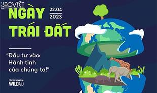 Đã có hơn 70 hoạt động hưởng ứng Ngày Trái Đất 2023 trên khắp các tỉnh thành tại Việt Nam