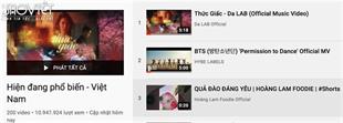 Da LAB bỏ túi thêm Top 1 Trending Youtube nhờ MV Thức Giấc