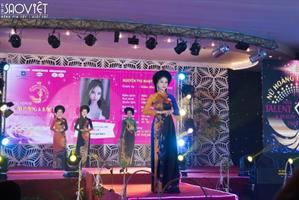Đêm bán kết  “Nữ hoàng Tài năng và Sắc đẹp 2019”, các doanh nhân khoe nhan sắc lộng lẫy trong Áo dài Việt Hùng
