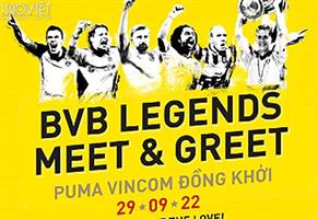 Gặp gỡ huyền thoại Borussia Dortmund trong sự kiện Meet & Greet tại Puma Vincom Đồng Khởi