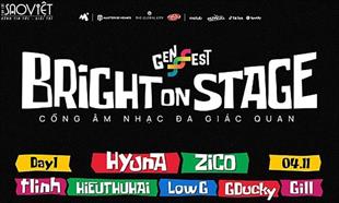 GENfest chính thức công bố line-up nghệ sĩ trình diễn trong 2 ngày 4 – 5/11 khiến cộng đồng fan phấn khích 