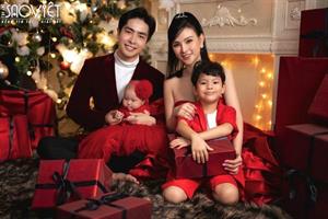 Gia đình Thu Thủy – Kin Nguyễn ngọt ngào hạnh phúc trong bộ ảnh Giáng sinh