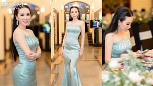 Hoa hậu Châu Ngọc Bích khoe vẻ đẹp 