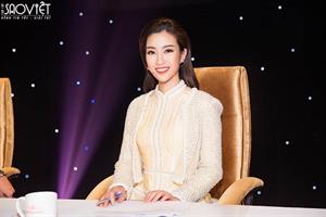 Hoa hậu Đỗ Mỹ Linh từ thí sinh lên vị trí bình luận viên chương trình Người đẹp và lòng nhân ái