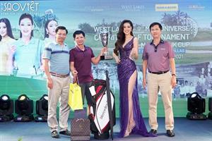 Hoa hậu Khánh Vân, Á hậu Kim Duyên hội ngộ cùng các người đẹp tại giải Golf từ thiện Hoa hậu Hoàn vũ Việt Nam 2021
