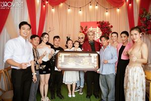 Hoa hậu Mơ Phan – Nam vương Đạt Kyo – Á vương Hữu Anh dự khai trương Vũ Long Wedding Decor