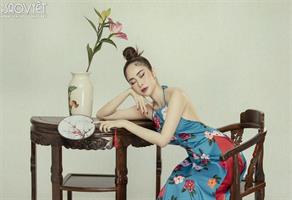 Hoa hậu Phan Ngọc Hân gợi ý áo dài cách tân đi chơi Tết