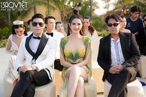 Hoa hậu Phan Thị Mơ diện váy xẻ gợi cảm, quyền lực chấm thi quốc tế