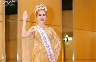 Hoa hậu Quốc tế Châu Hải My làm giám khảo Hoa hậu&Nam vương Sắc đẹp toàn cầu châu Á 2019