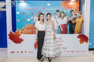 Hoa hậu Thùy Lâm bất ngờ xuất hiện chúc mừng Hoàng Oanh ra mắt phim sau thời gian dài “ở ẩn”.