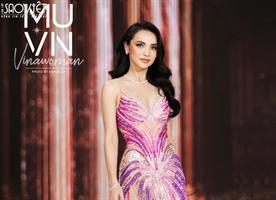 Linh Chi xuất sắc nhận giải thưởng Người đẹp Truyền thông tại Hoa hậu Hoàn vũ Việt Nam 2022