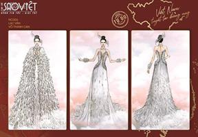 Lộ diện 8 mẫu thiết kế Trang phục dân tộc cho Hoa hậu Khánh Vân