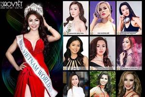 Lộ diện dàn thí sinh Mrs. Vietnam World 2018 “tài sắc vẹn toàn”