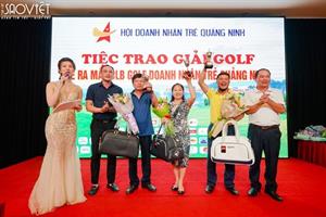 MC Hải Anh gây ấn tượng trong giải ra mắt CLB Golf Doanh Nhân Trẻ  tại Quảng Ninh