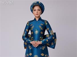 Người đẹp Vân Anh tự hào quảng bá nét đẹp của áo dài tại Hoa hậu Trái đất 2021