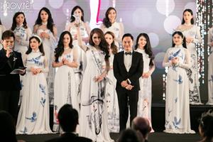 Nguyễn Thị Ngọc Vân dành giải thưởng Hoa hậu Áo dài tại Pháp