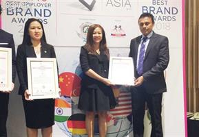 Nhà phân phối hàng hiệu DAFC được vinh danh tại giải thưởng châu Á