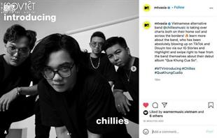 Như vậy album của Chillies đã xuất hiện trên MTV Asia