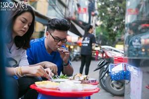 Phạm Quỳnh Anh trở về tuổi thơ cùng Hamlet Trương khám phá thiên đường ẩm thực tại Hà Nội