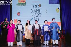 Phương Thanh, Denis Đặng, Rtee, Hoàng Duyên,… xuất hiện tại ngày hội Việt phục “Tóc xanh vạt áo”