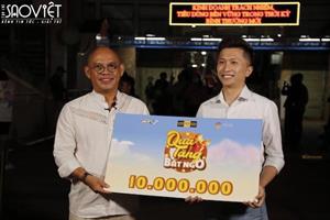 Quà Tặng Bất Ngờ: Chiến thắng 10 triệu đồng, chàng trai gốc Đà Lạt đóng góp hết vào quỹ cộng đồng