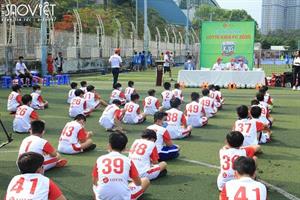 Ra mắt CLB Lotte Kids 2020: cầu thủ nhí thoả niềm đam mê sân cỏ, gặp thần tượng Nguyễn Hồng Sơn