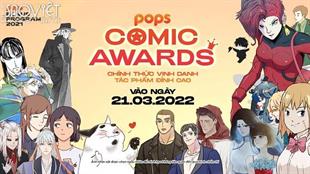 Sau 7 tháng tranh tài, POPS Comic Awards 2021 khép lại bằng chiến thắng đầy thuyết phục của các họa sĩ tài năng