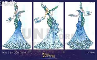 Thiết kế trang phục dân tộc cho đại diện Việt Nam dự thi Miss Universe” tăng “đột biến”!