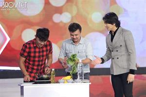 Tim tổ chức thi nấu ăn trên sân khấu, Băng Di bất ngờ dừng chân ở top 4 Én vàng nghệ sĩ