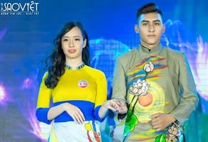 Top 17 Miss UEF 2019 khoe vẻ lộng lẫy trang phục của NTK Việt Hùng