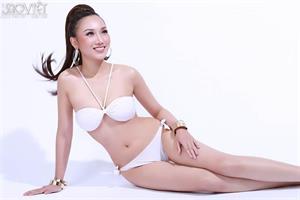 Tung ảnh bikini với nhan sắc tuyệt mỹ, Hoàng Thu Thảo tự tin giành vương miện Miss Global Beauty Queen 2017