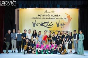 Vũ Khúc Việt khiến khán giả say đắm các điệu múa truyền thống dân tộc Việt Nam