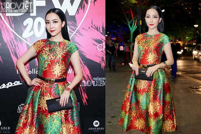 Linh Nga 'rạng rỡ' nhất đêm mở màn Vietnam Designer Fashion Week 2016